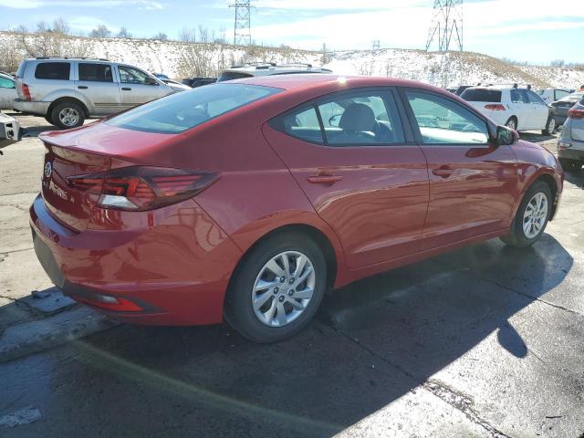  HYUNDAI ELANTRA 2020 Red
