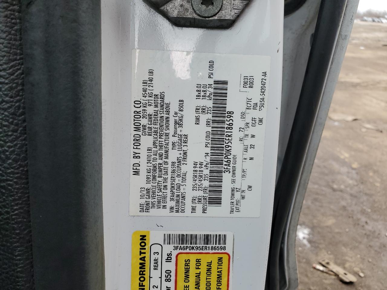 2014 Ford Fusion - Image 12