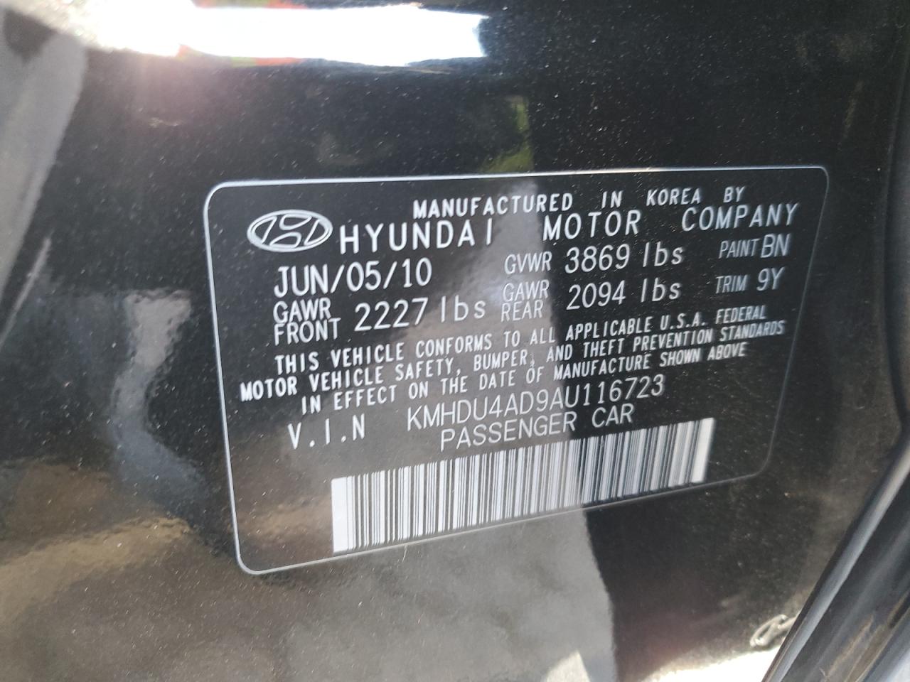 2010 Hyundai Elantra - Image 12