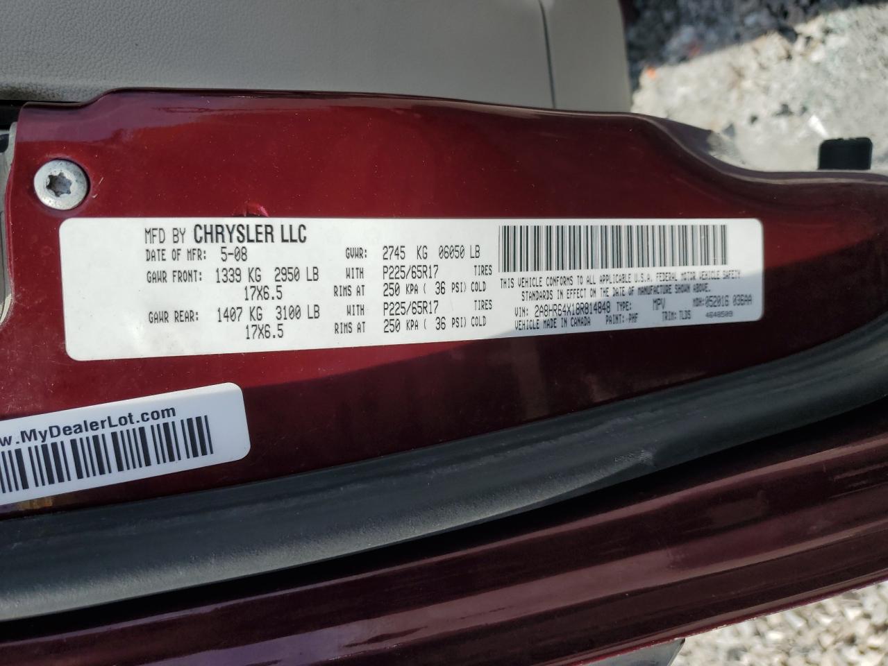 2008 Chrysler Town & Country - Image 13