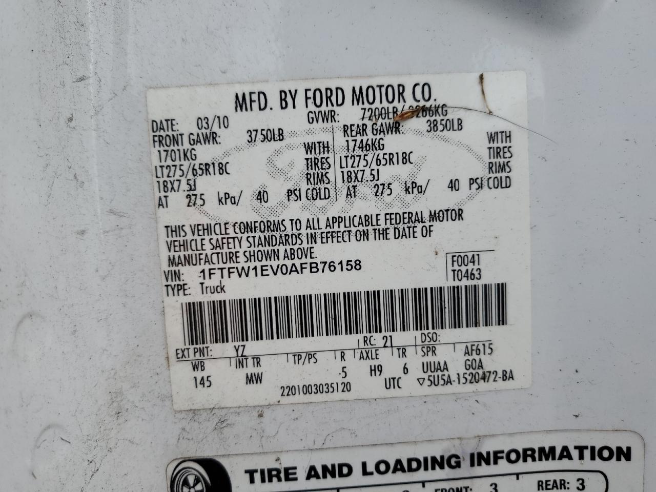 2010 Ford F-150 - Image 12