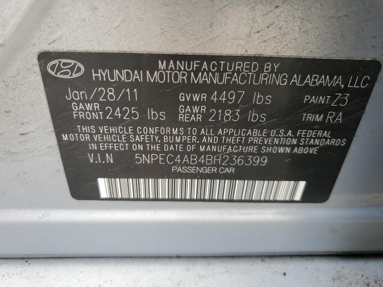 2011 Hyundai Sonata - Image 12