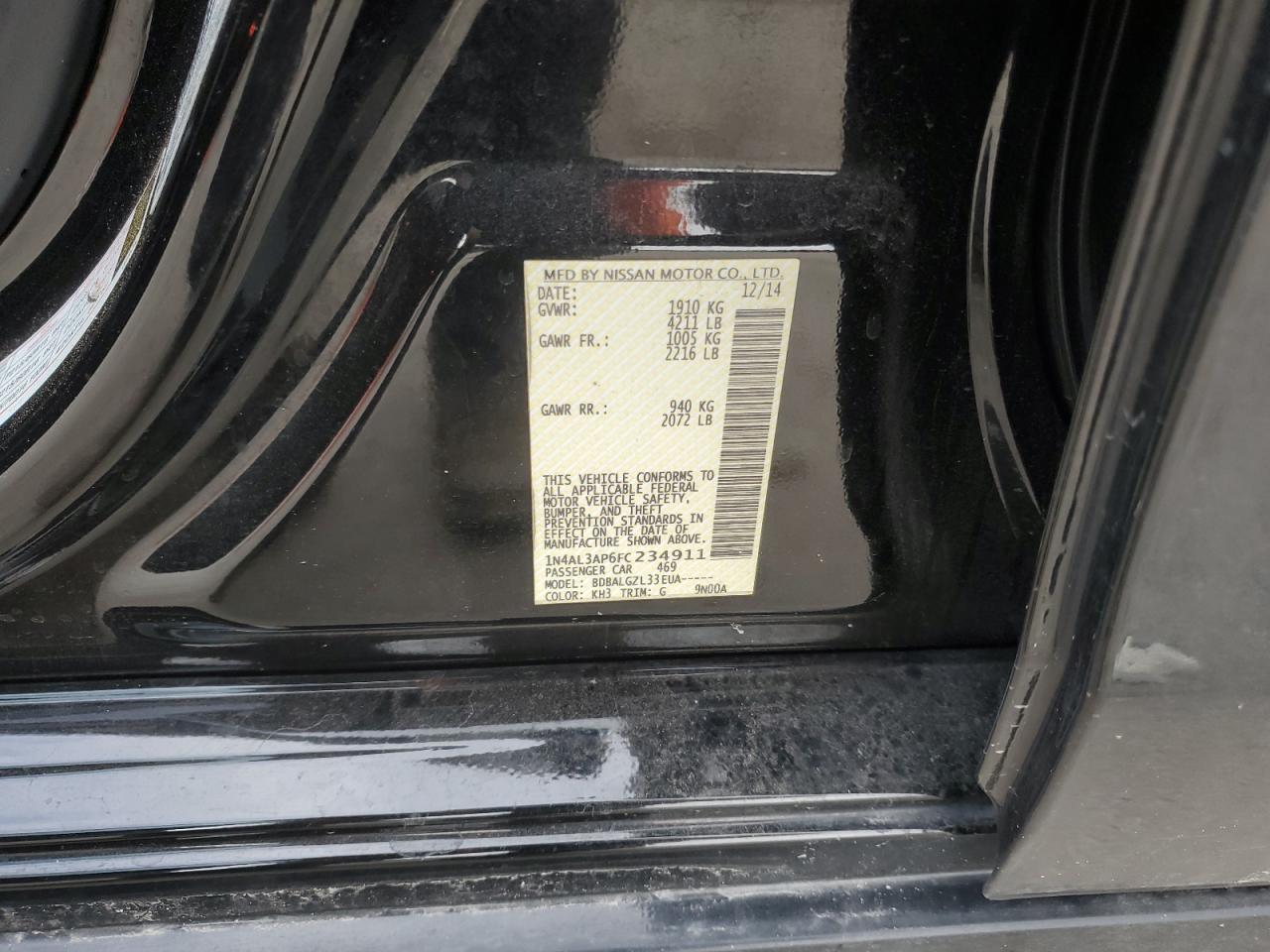 2015 Nissan Altima - Image 12