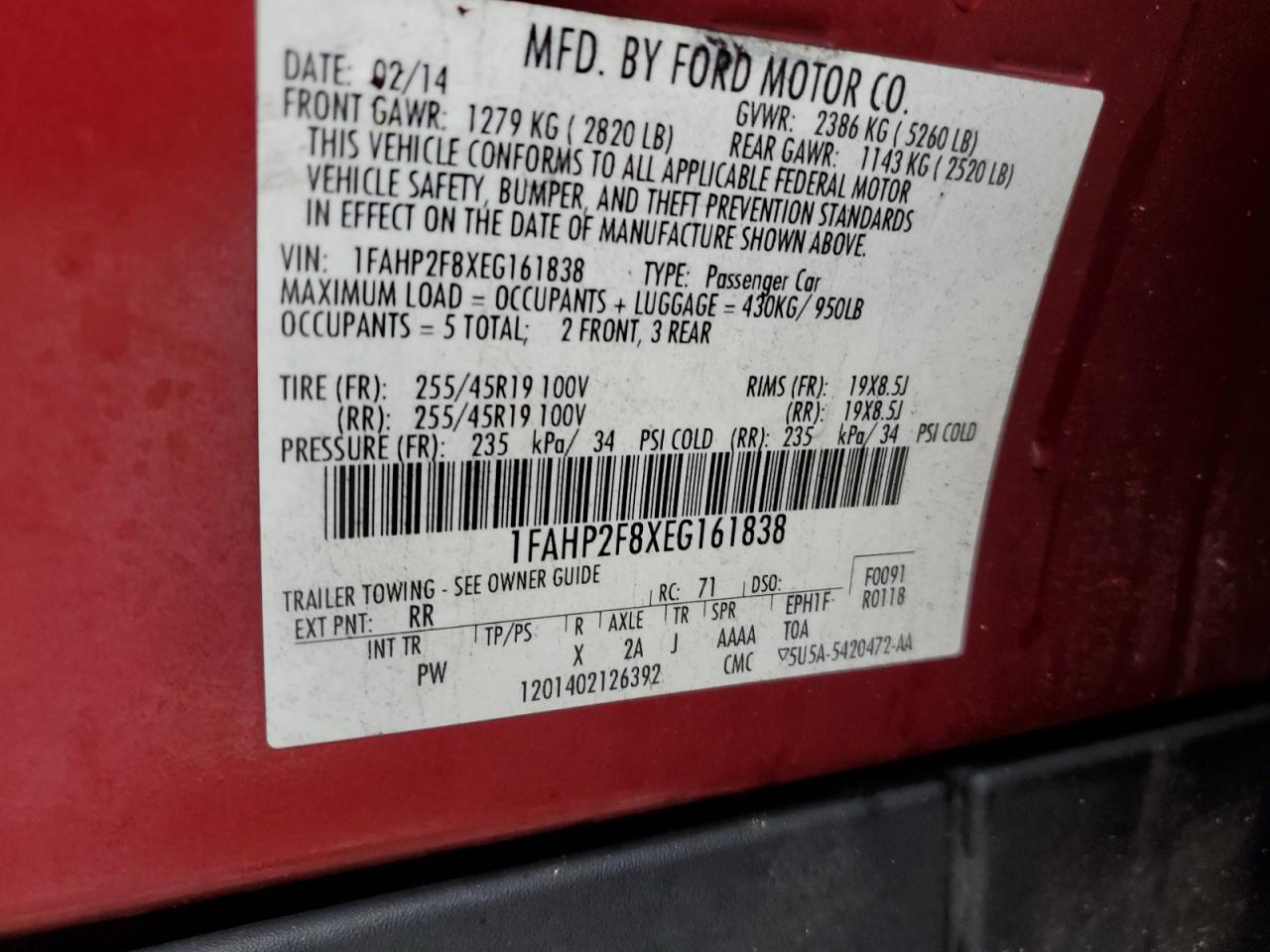 2014 Ford Taurus - Image 12