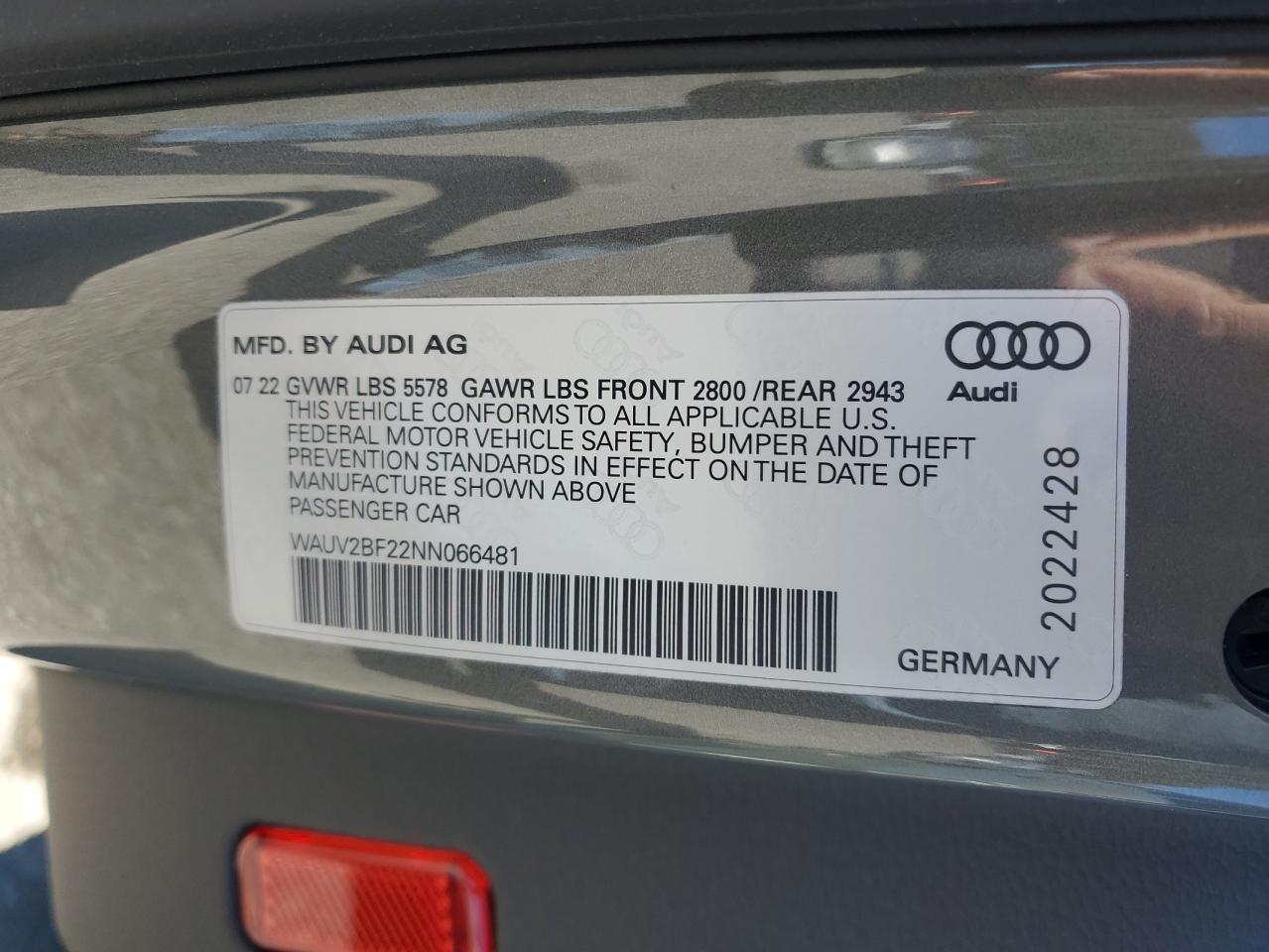 2022 Audi A7 - Image 12