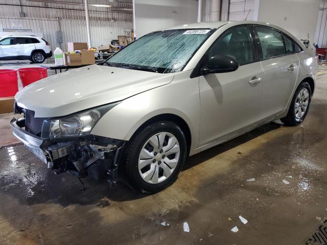 2014 Chevrolet Cruze Ls за продажба в York Haven, PA - Front End