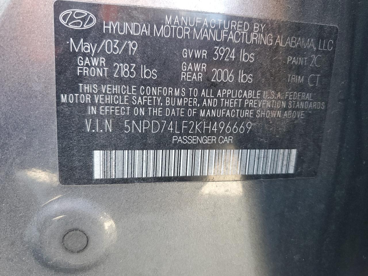 2019 Hyundai Elantra - Image 12