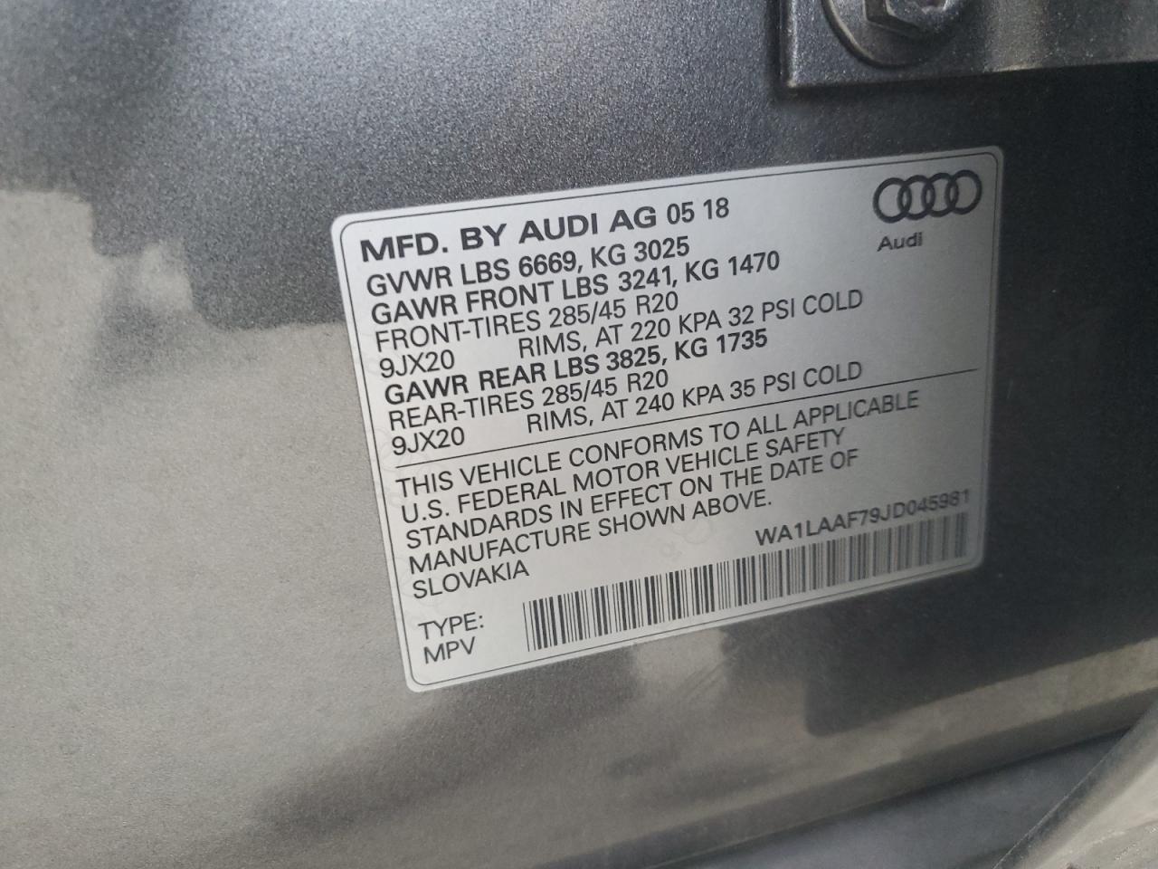 2018 Audi Q7 - Image 14