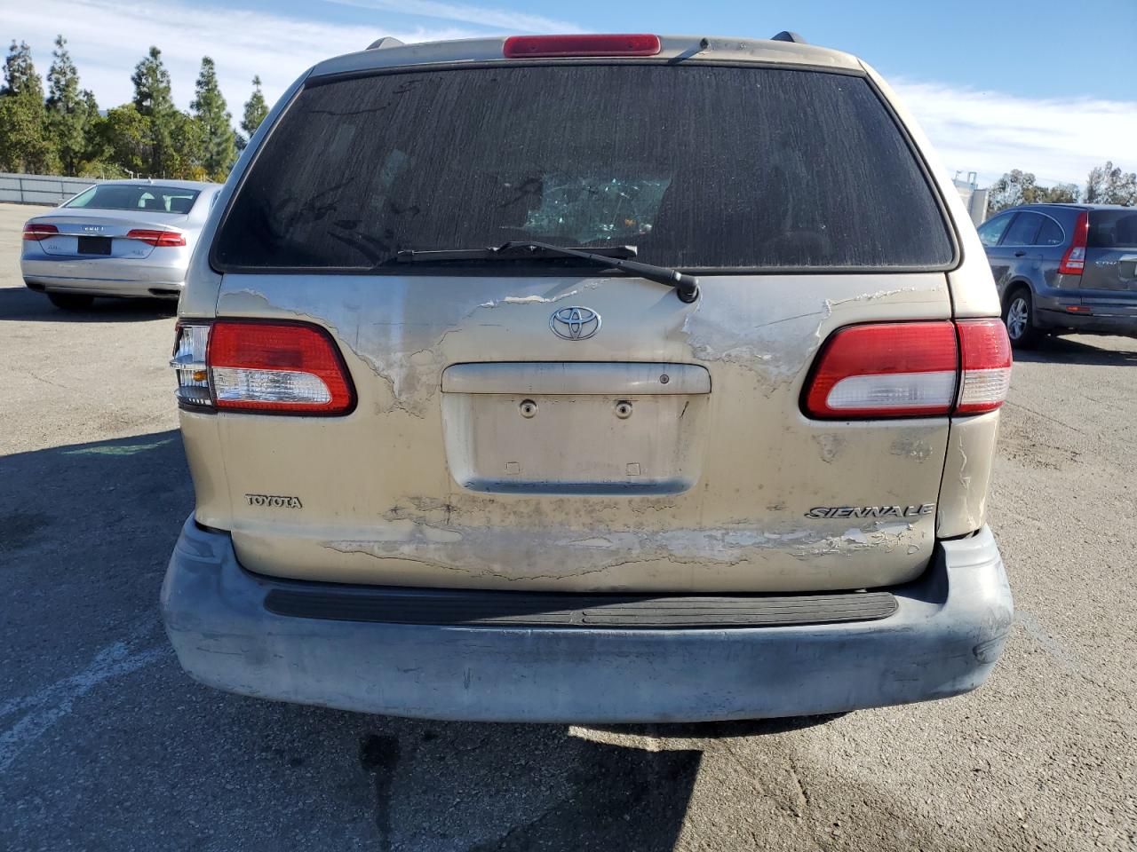 2001 Toyota Sienna Le VIN: 4T3ZF13C81U362222 Lot: 47021435