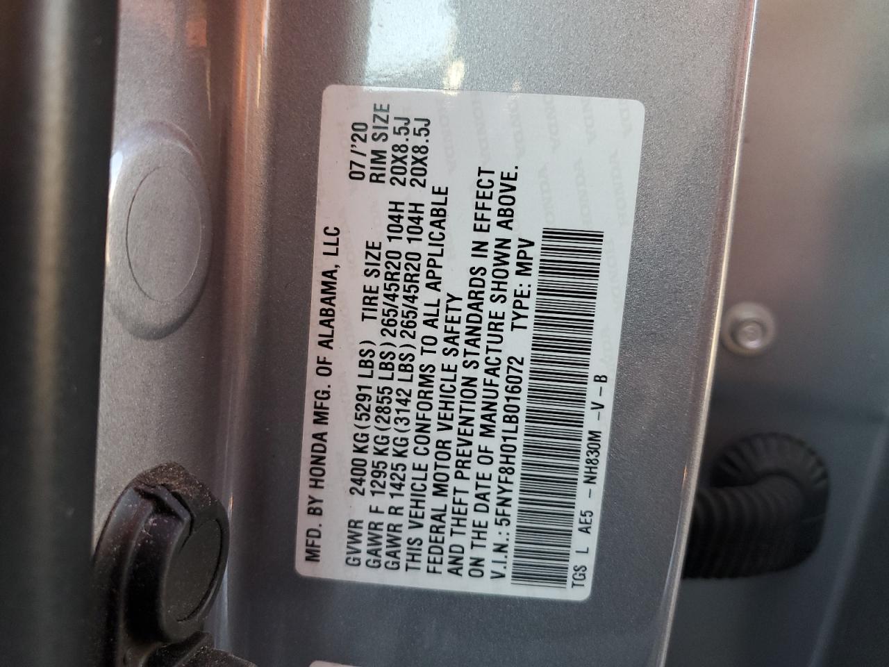 2020 Honda Passport - Image 13