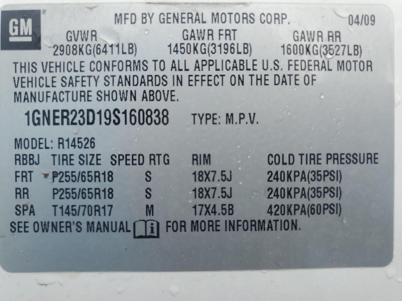 2009 Chevrolet Traverse - Image 15