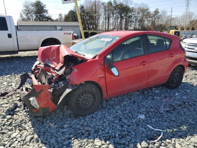  TOYOTA PRIUS 2016 Czerwony