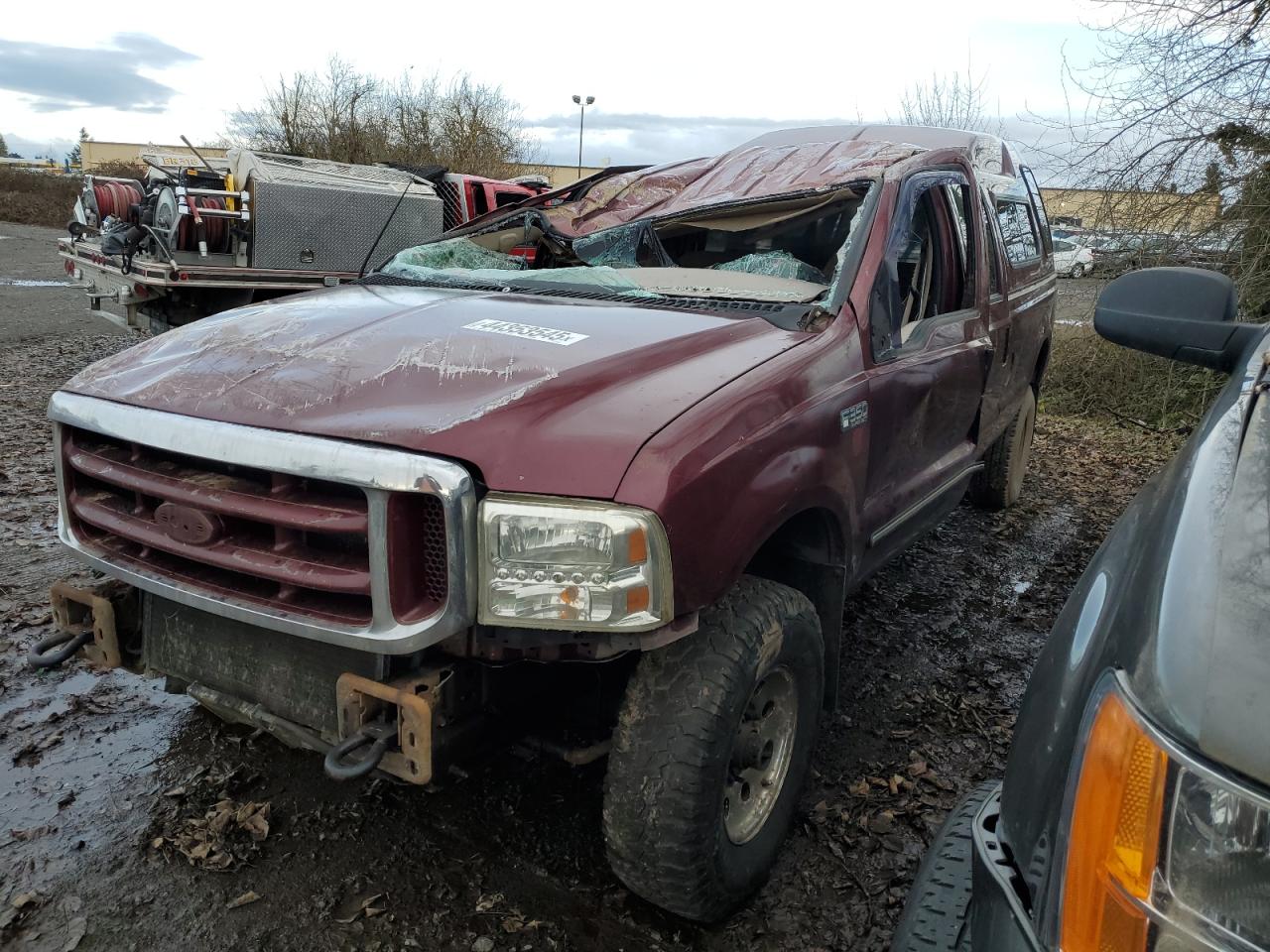 2000 Ford F350 Srw Super Duty for Sale in Woodburn, OR - Rollover
