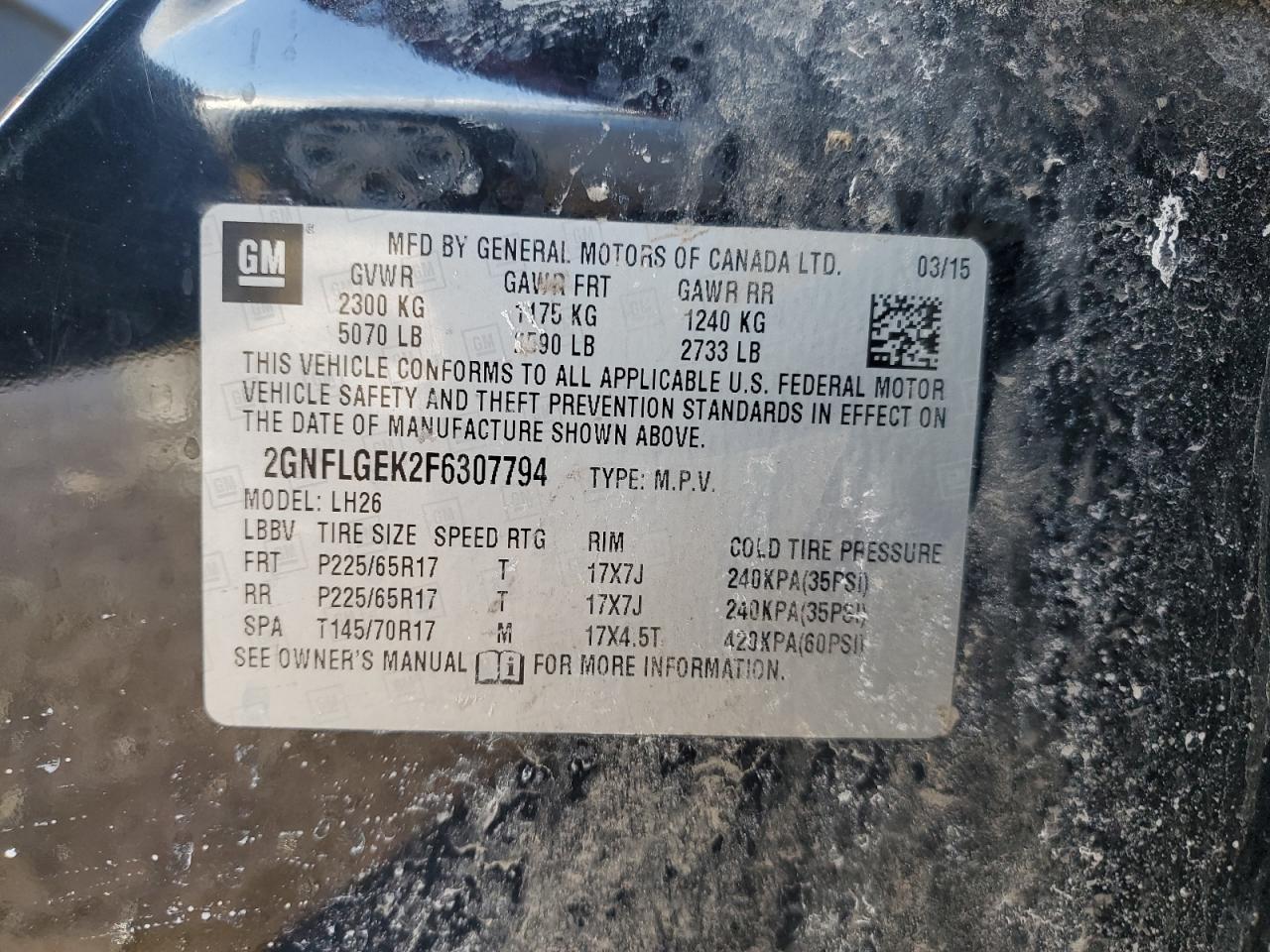 2015 Chevrolet Equinox - Image 14