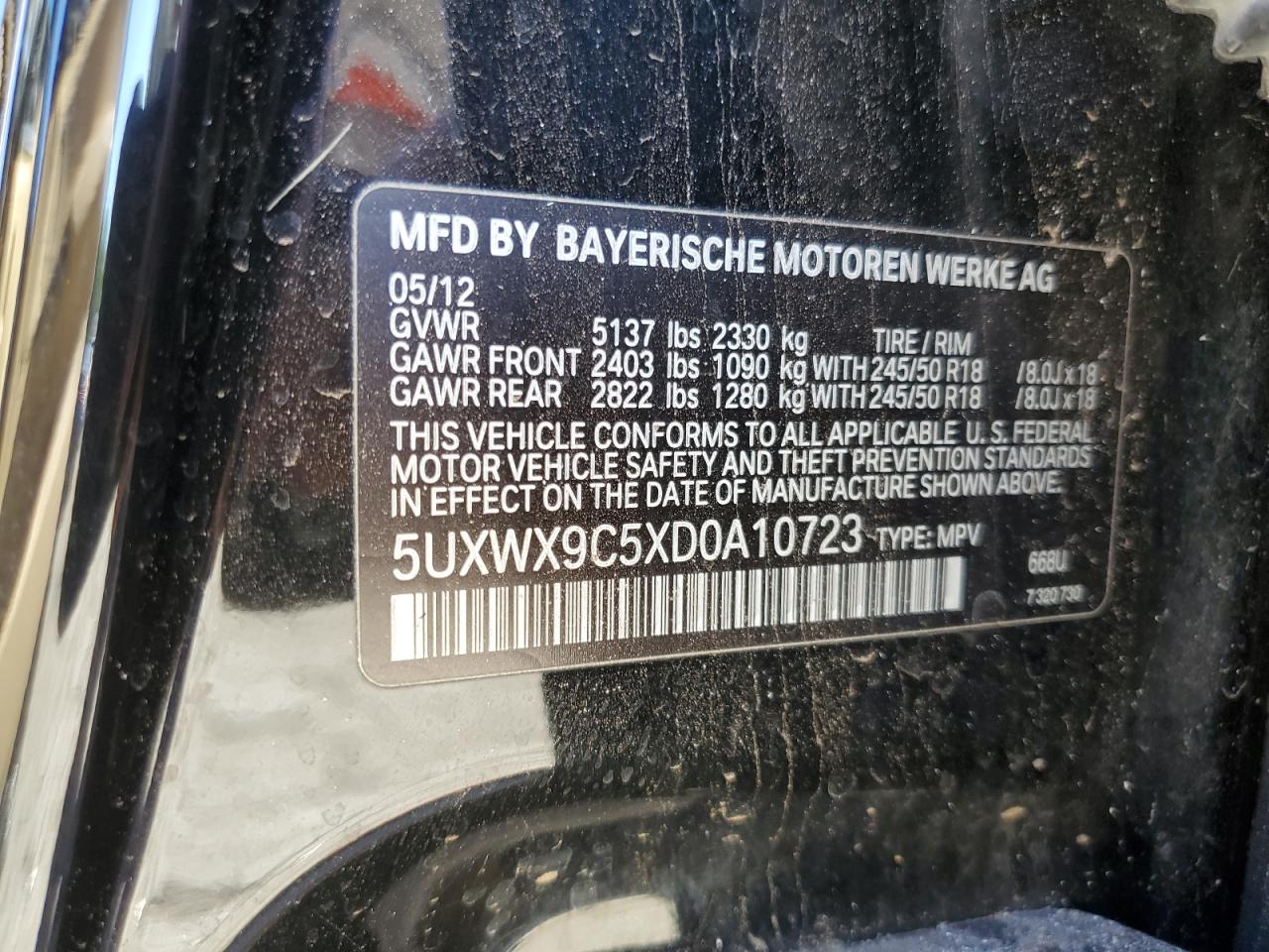 2013 BMW X3 - Image 13