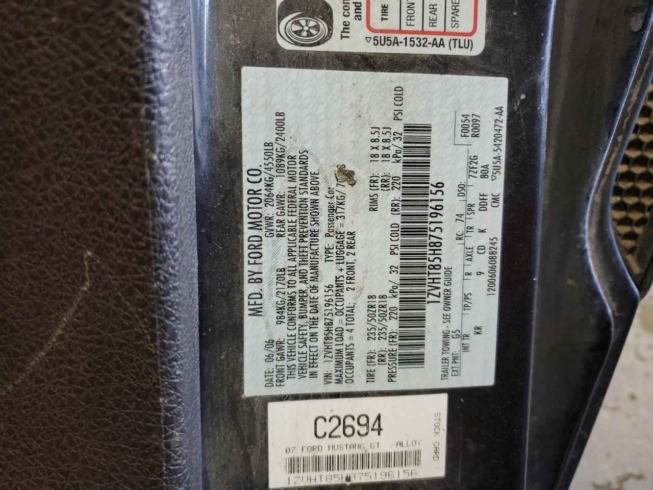 2007 Ford Mustang - Image 13