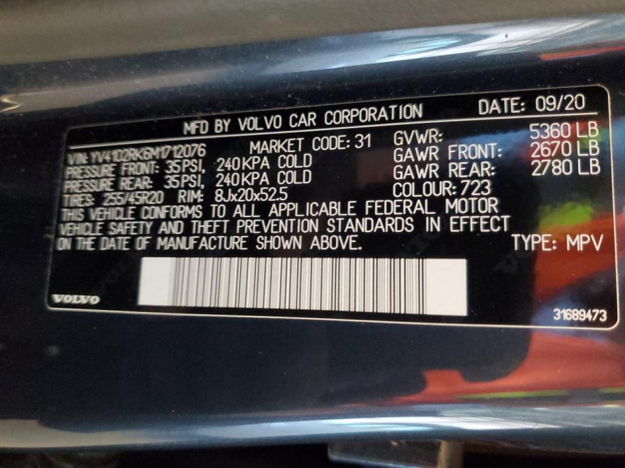 2021 Volvo XC60 - Image 14