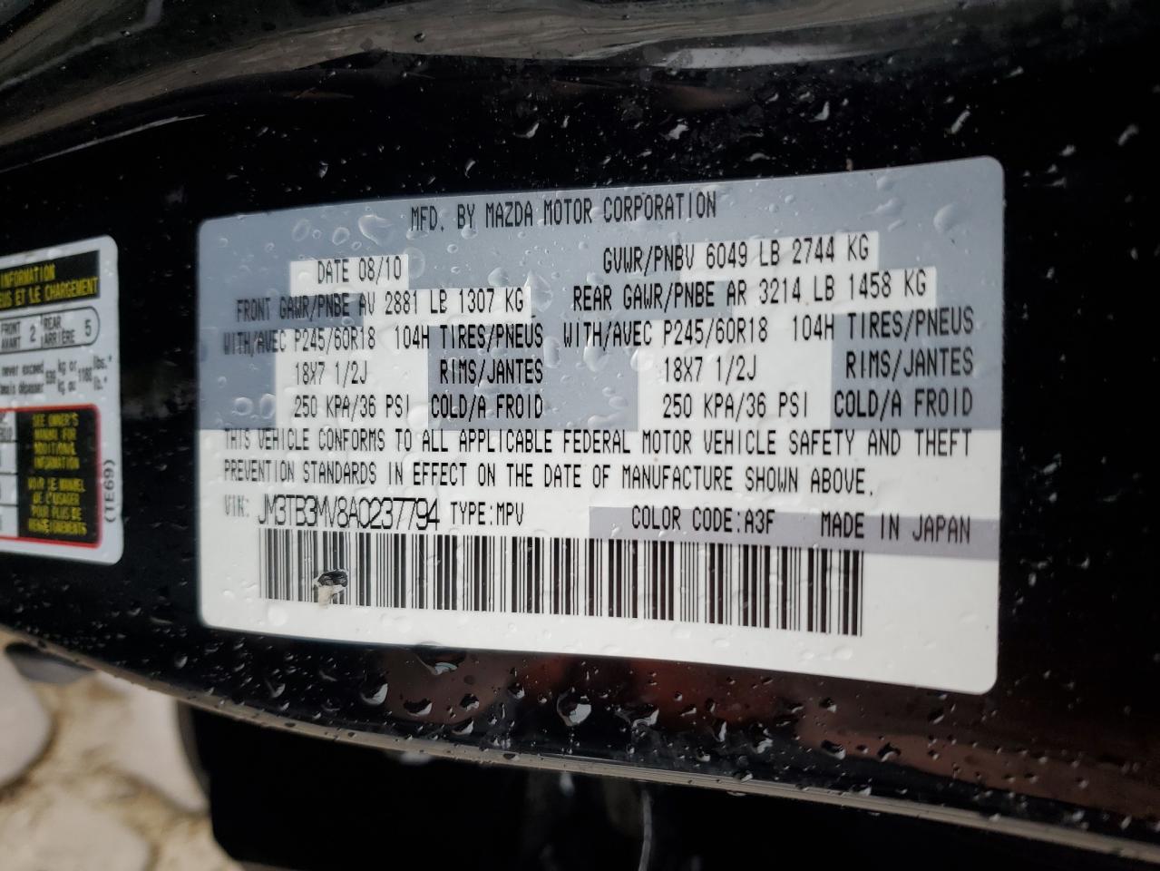 2010 Mazda CX-9 - Image 13