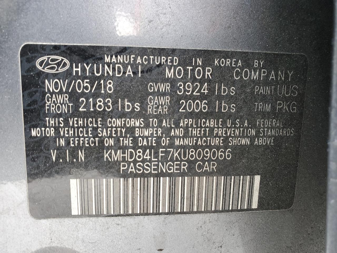 2019 Hyundai Elantra - Image 12