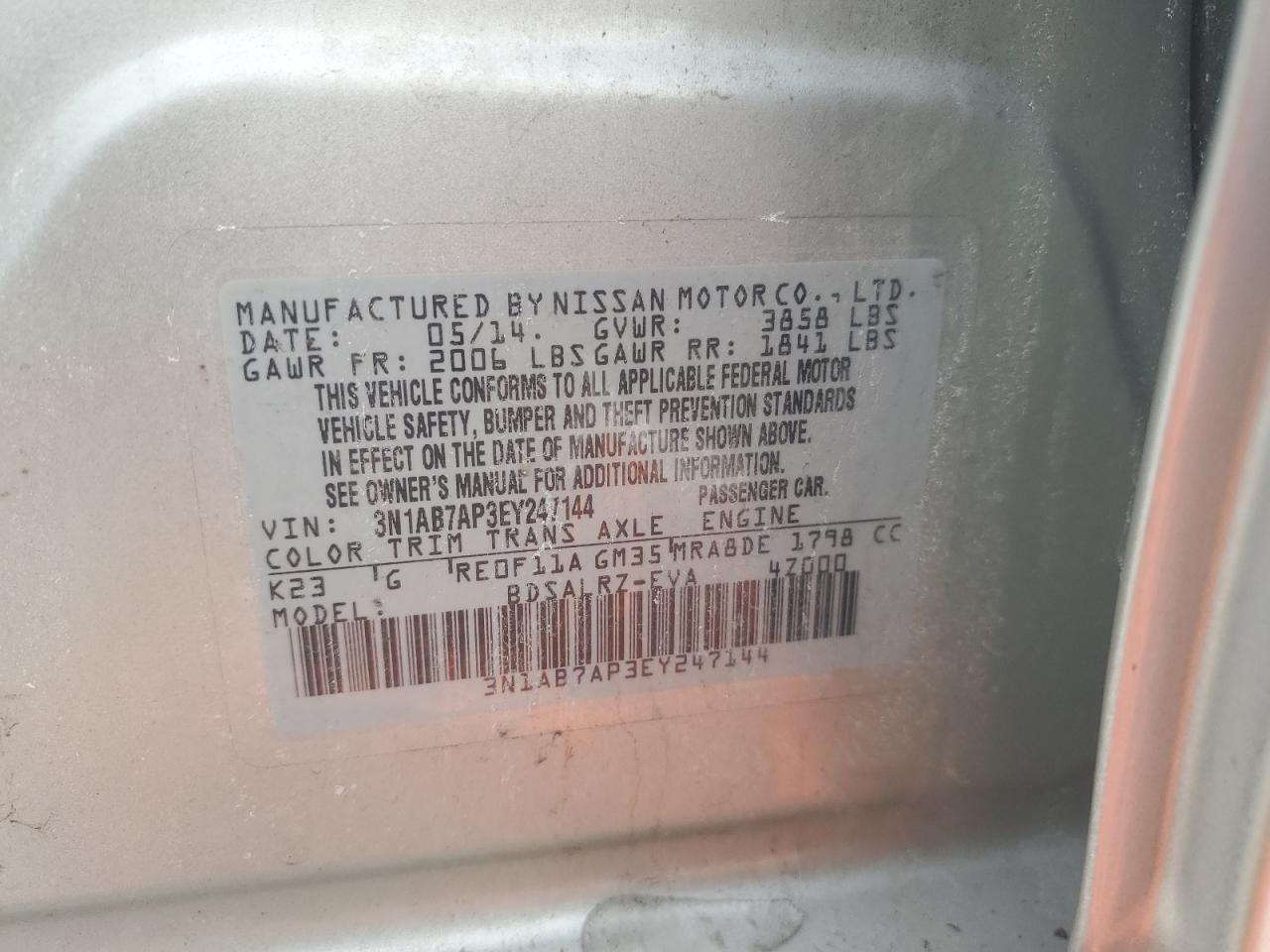 2014 Nissan Sentra - Image 13
