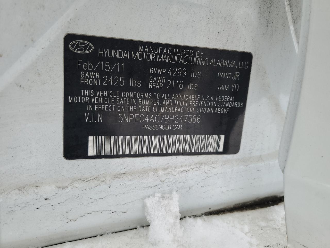 2011 Hyundai Sonata - Image 12
