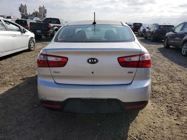  KIA RIO 2015 Серебристый