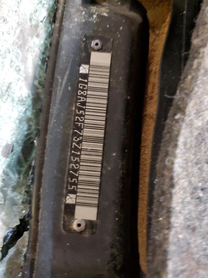 2003 Saturn Ion Level 2 VIN: 1G8AJ52F73Z152755 Lot: 43824155