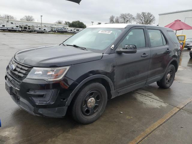 2018 Ford Explorer Police Interceptor en Venta en Sacramento, CA - Front End