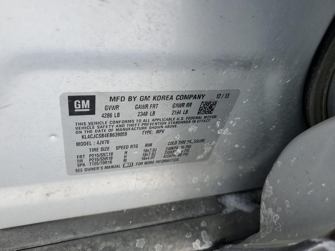 2014 Buick Encore - Image 13