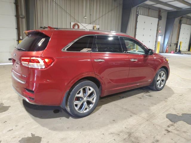  KIA SORENTO 2017 Красный
