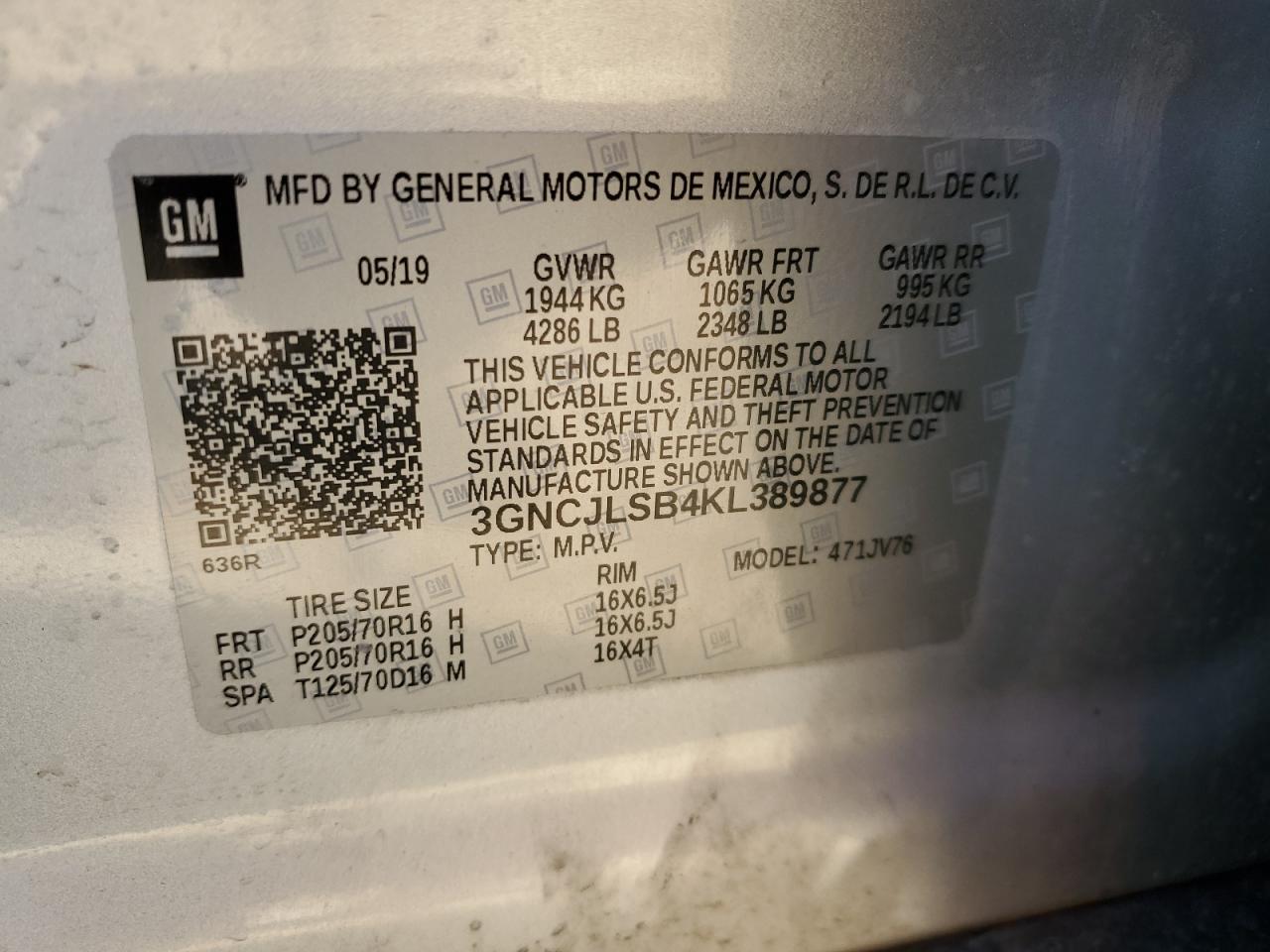 2019 Chevrolet Trax - Image 15
