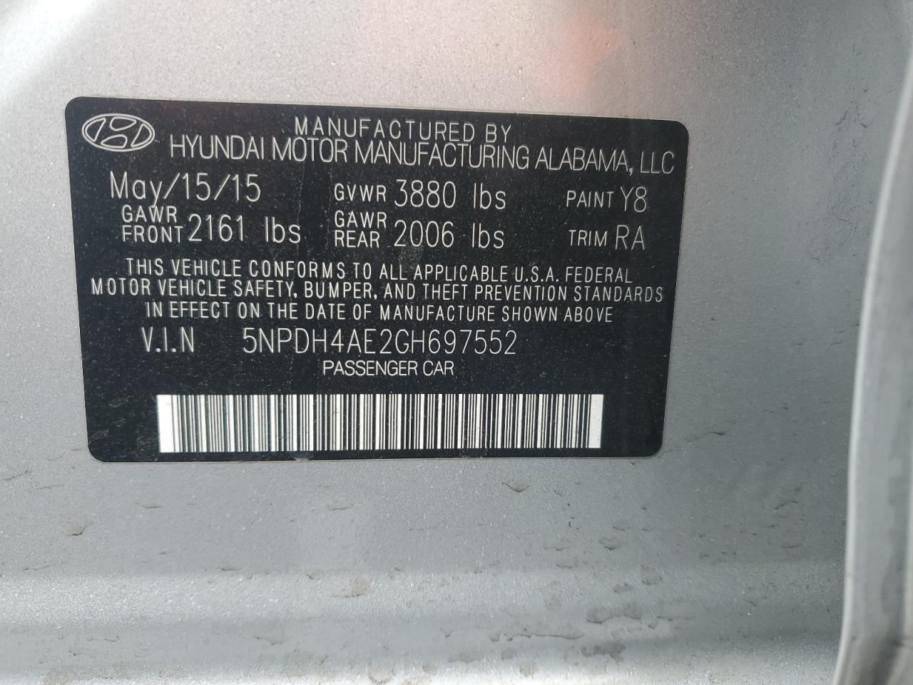 2016 Hyundai Elantra - Image 14