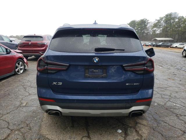  BMW X3 2023 Синий