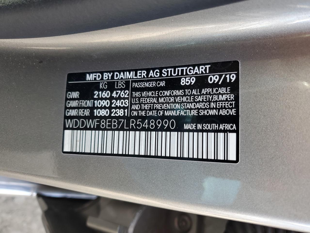 2020 Mercedes-Benz C-klasse - Image 12