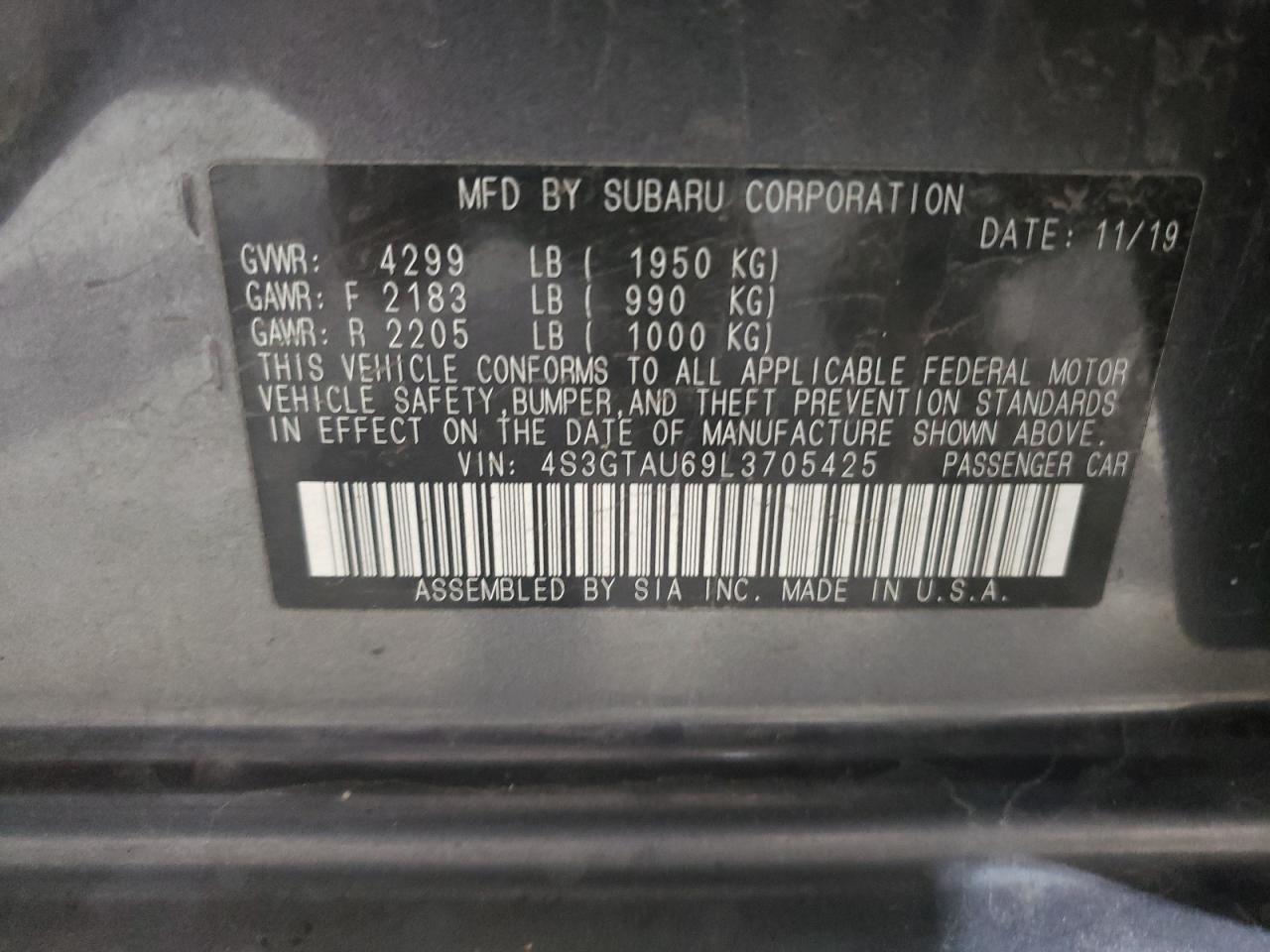 2020 Subaru Impreza - Image 12