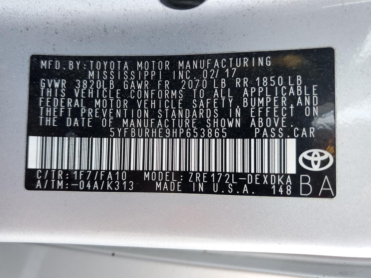 2017 Toyota Corolla - Image 13