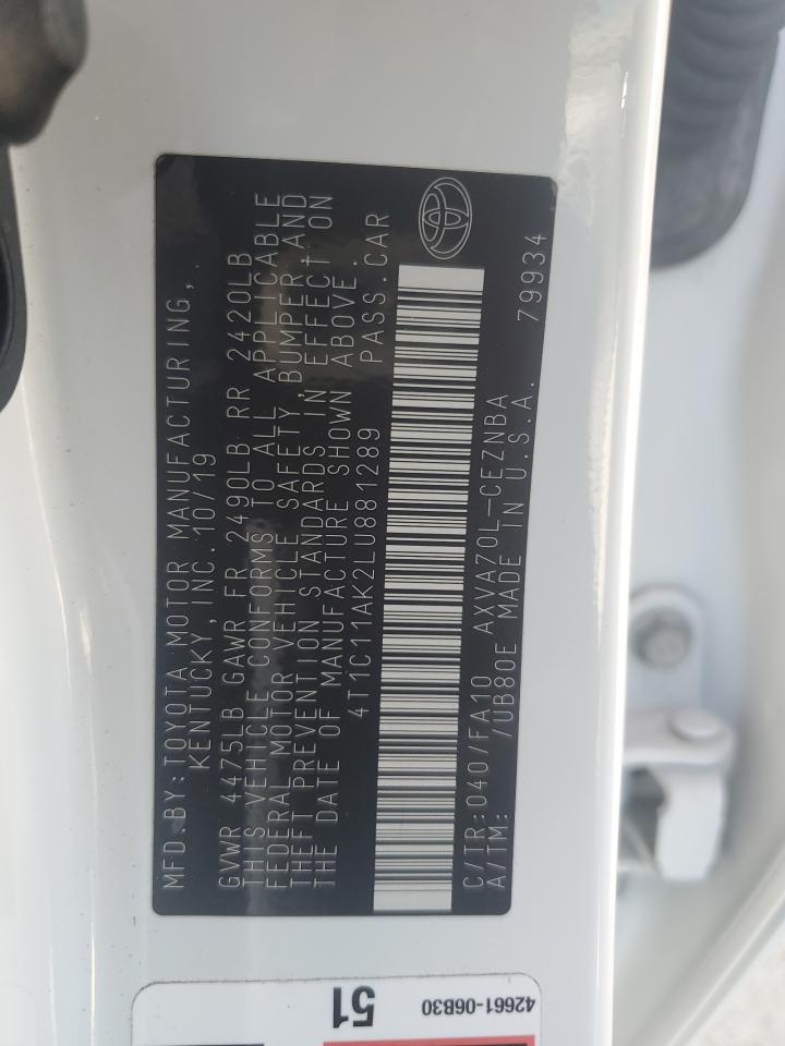 2020 Toyota Camry - Image 12