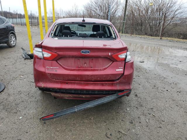  FORD FUSION 2016 Red