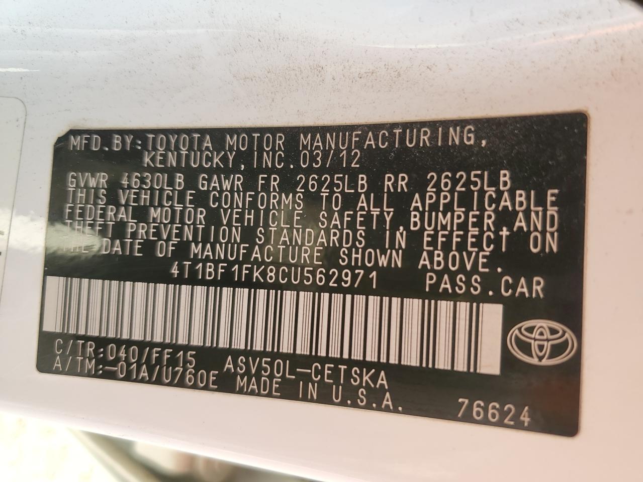 2012 Toyota Camry - Image 14