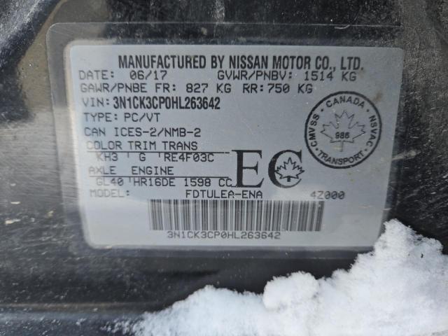 2017 NISSAN MICRA 