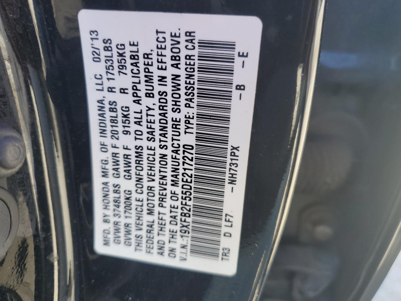 2013 Honda Civic - Image 14