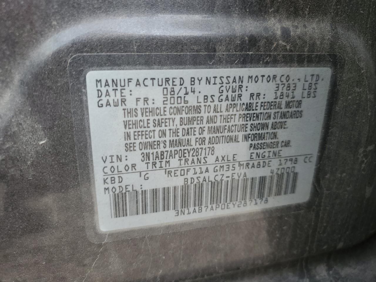 2014 Nissan Sentra - Image 12