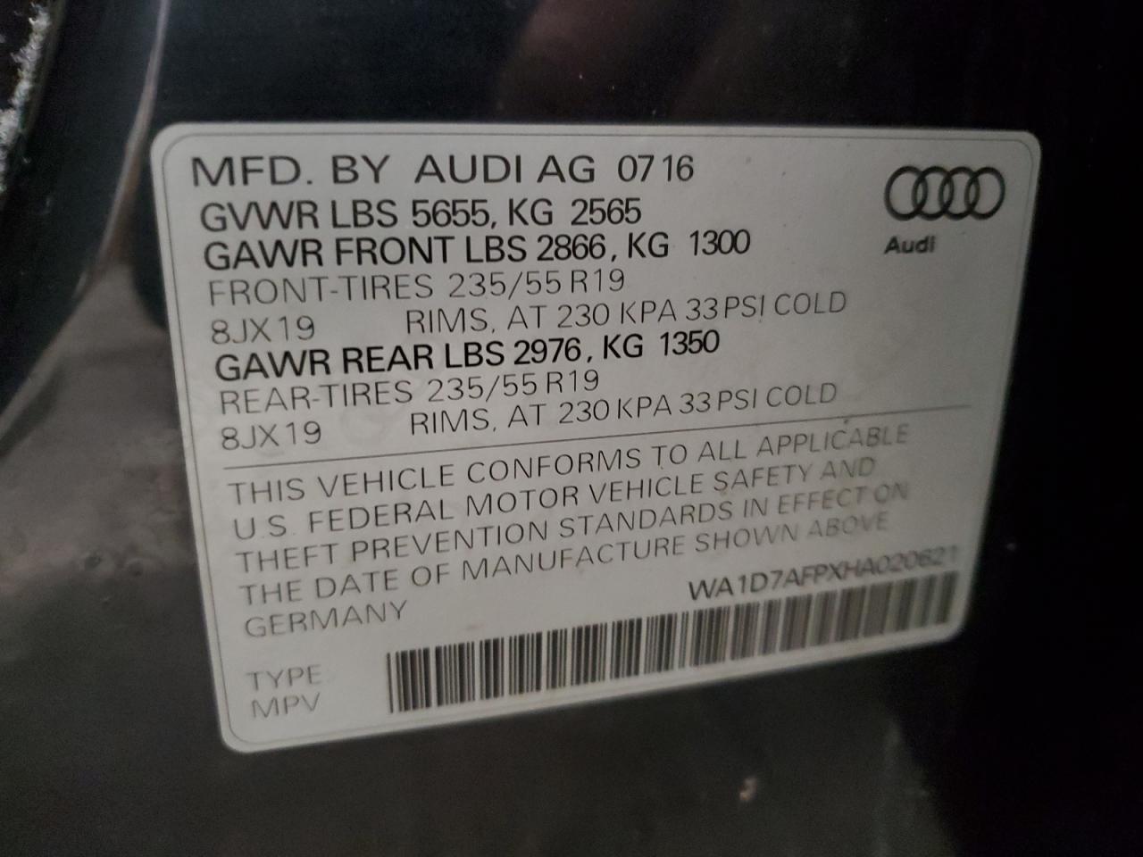 2017 Audi Q5 - Image 13