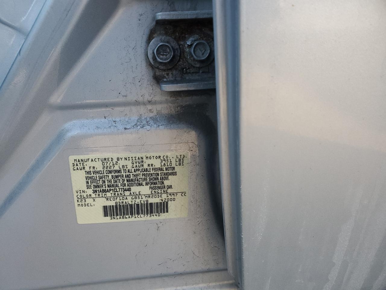 2012 Nissan Sentra - Image 12
