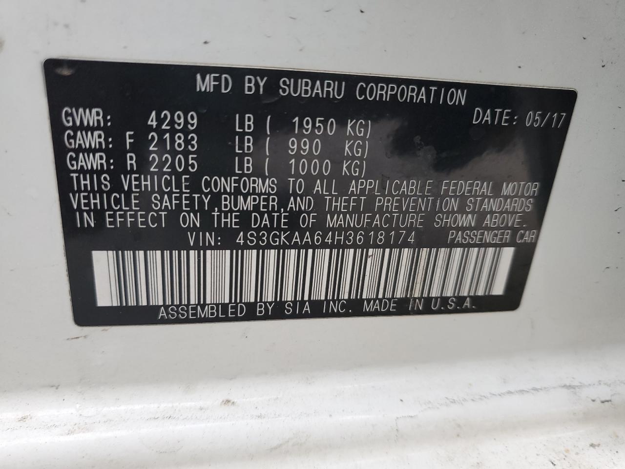 2017 Subaru Impreza - Image 13