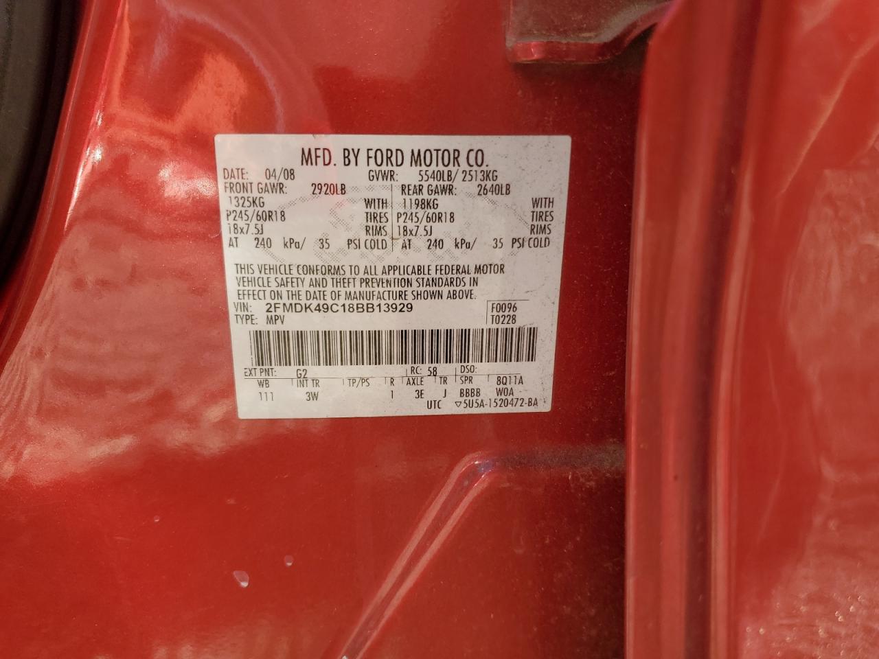 2008 Ford Edge - Image 15