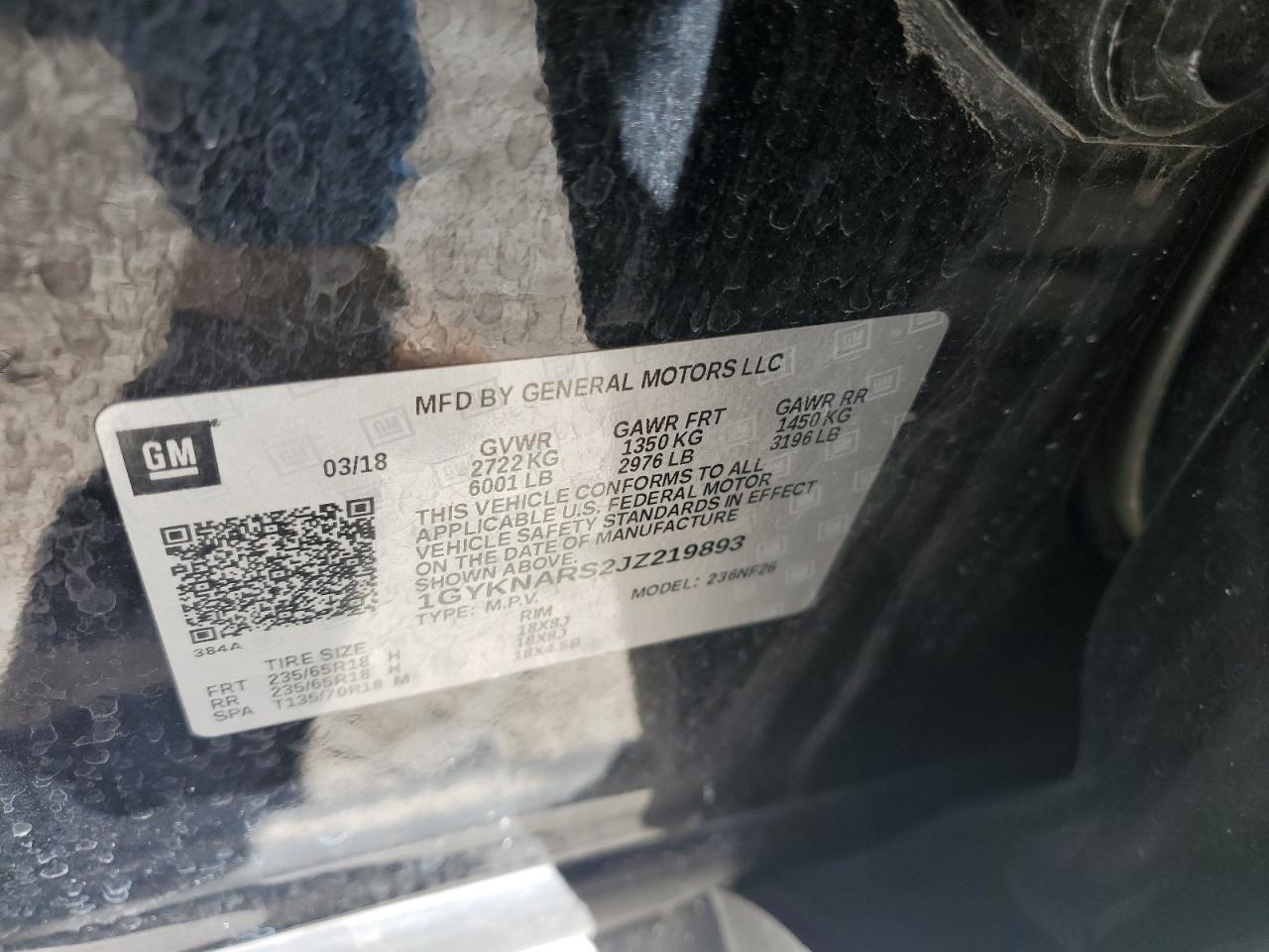 2018 Cadillac XT5 - Image 13