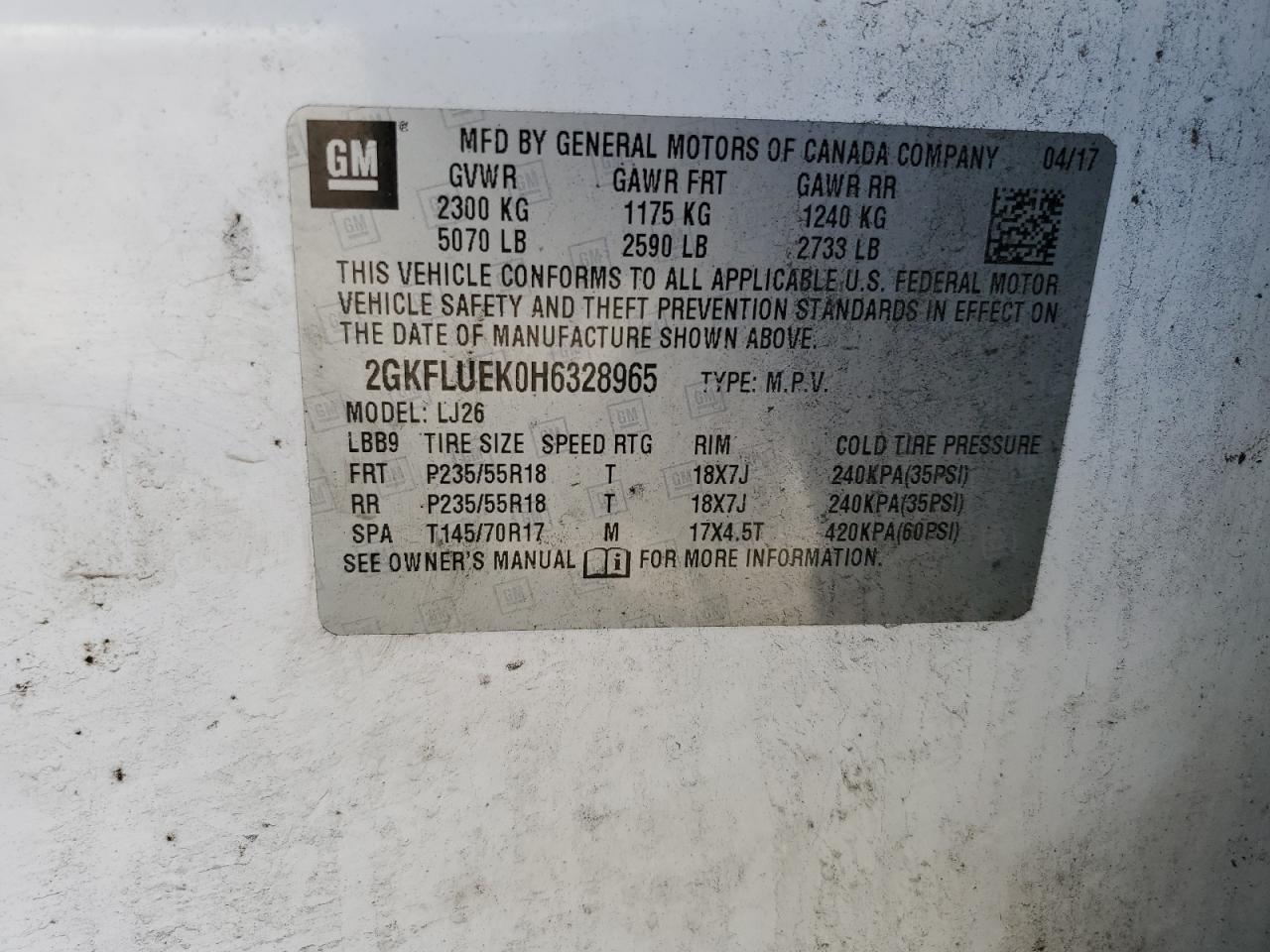 2017 GMC Terrain - Image 12