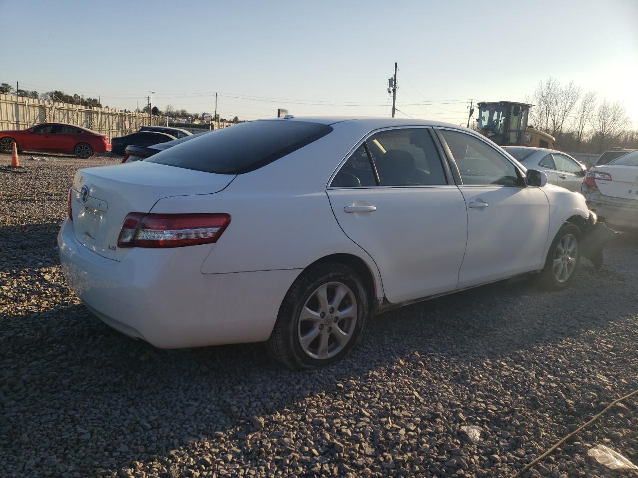 2010 Toyota Camry Base white sedan gas 4T1BF3EK5AU548276 photo #4