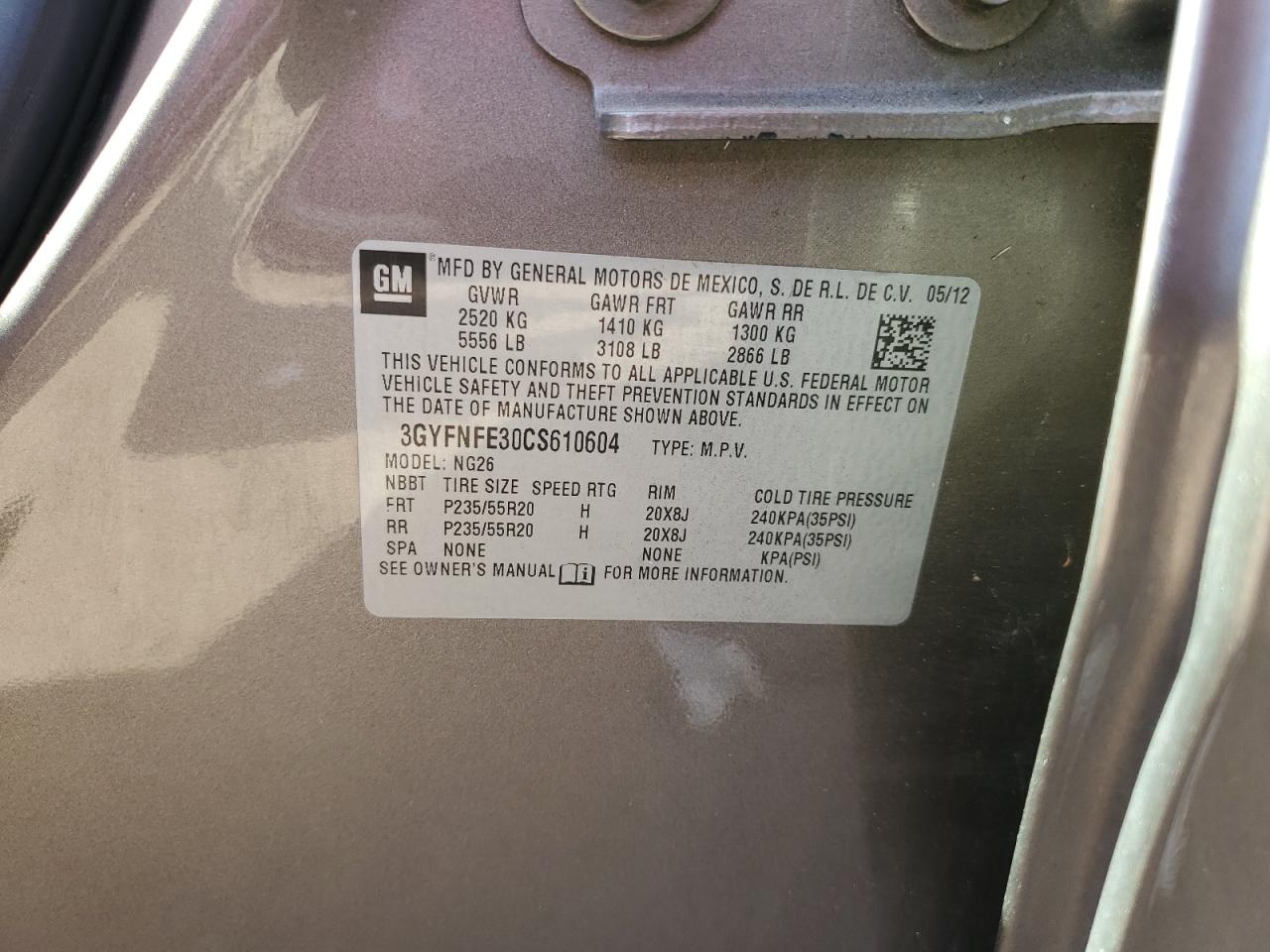 2012 Cadillac SRX - Image 13